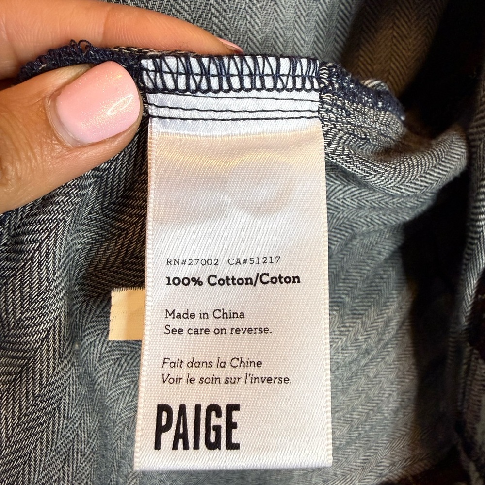 PAIGE Multicolor Plaid Shirt - Picture 4 of 10